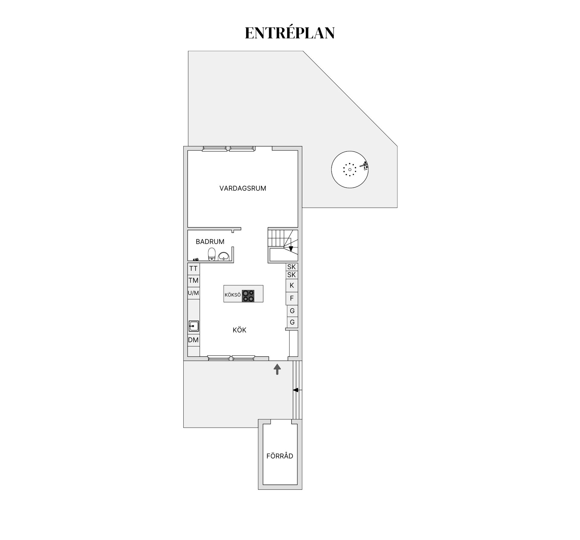 Bostadsrätt, Radhus, Lillies Väg 25, Viby, Sollentuna