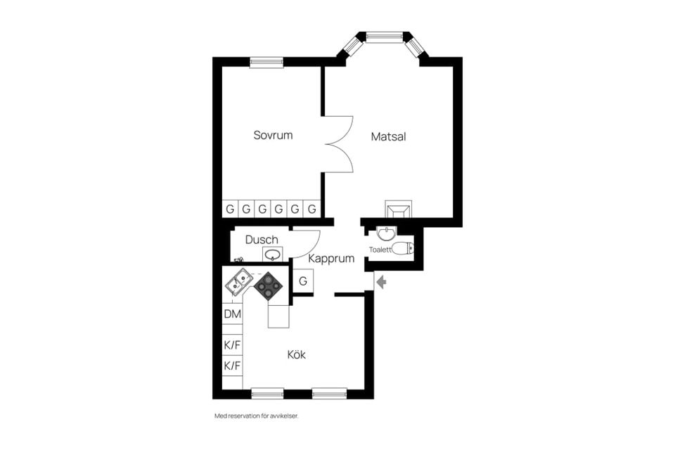 Bostadsrätt, Upplandsgatan 4b, Norrköping