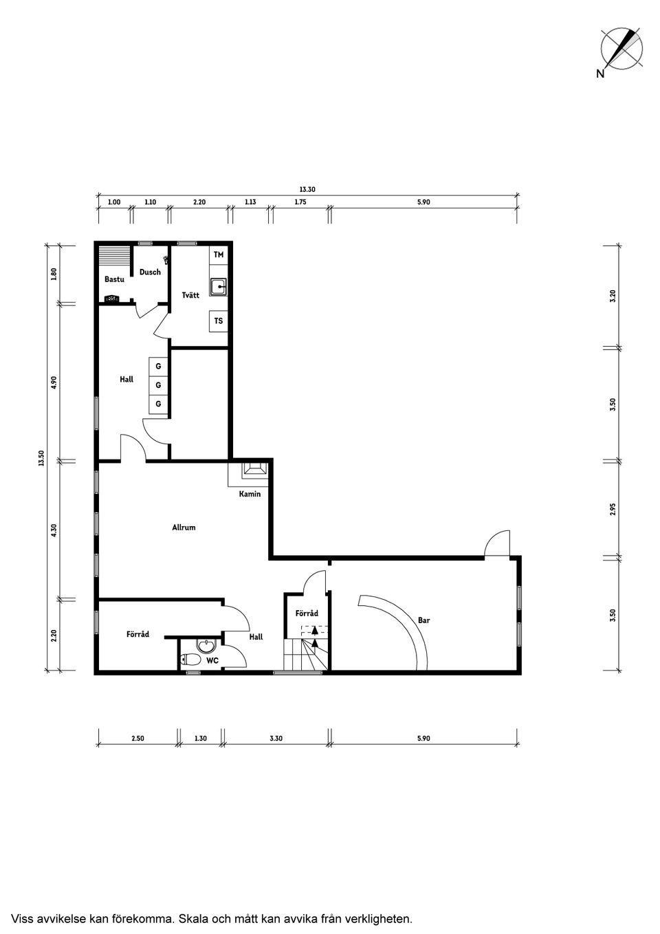 Villa, Åkerbärsstigen 6, Oskarsberg, Kungsbacka