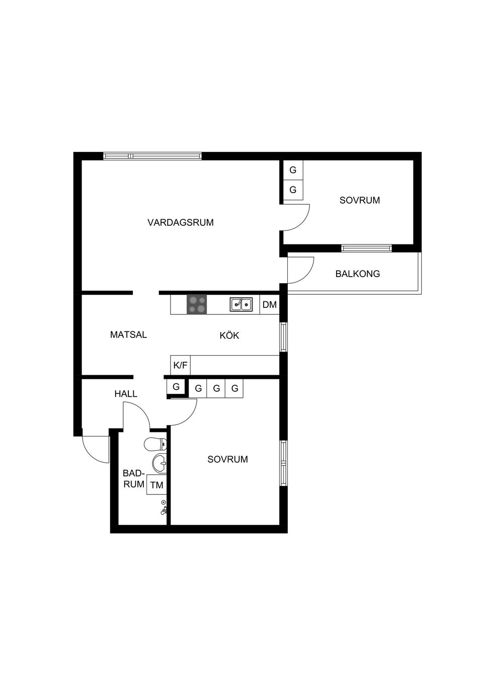 Bostadsrätt, Byvägen 18B, Bohus, Ale
