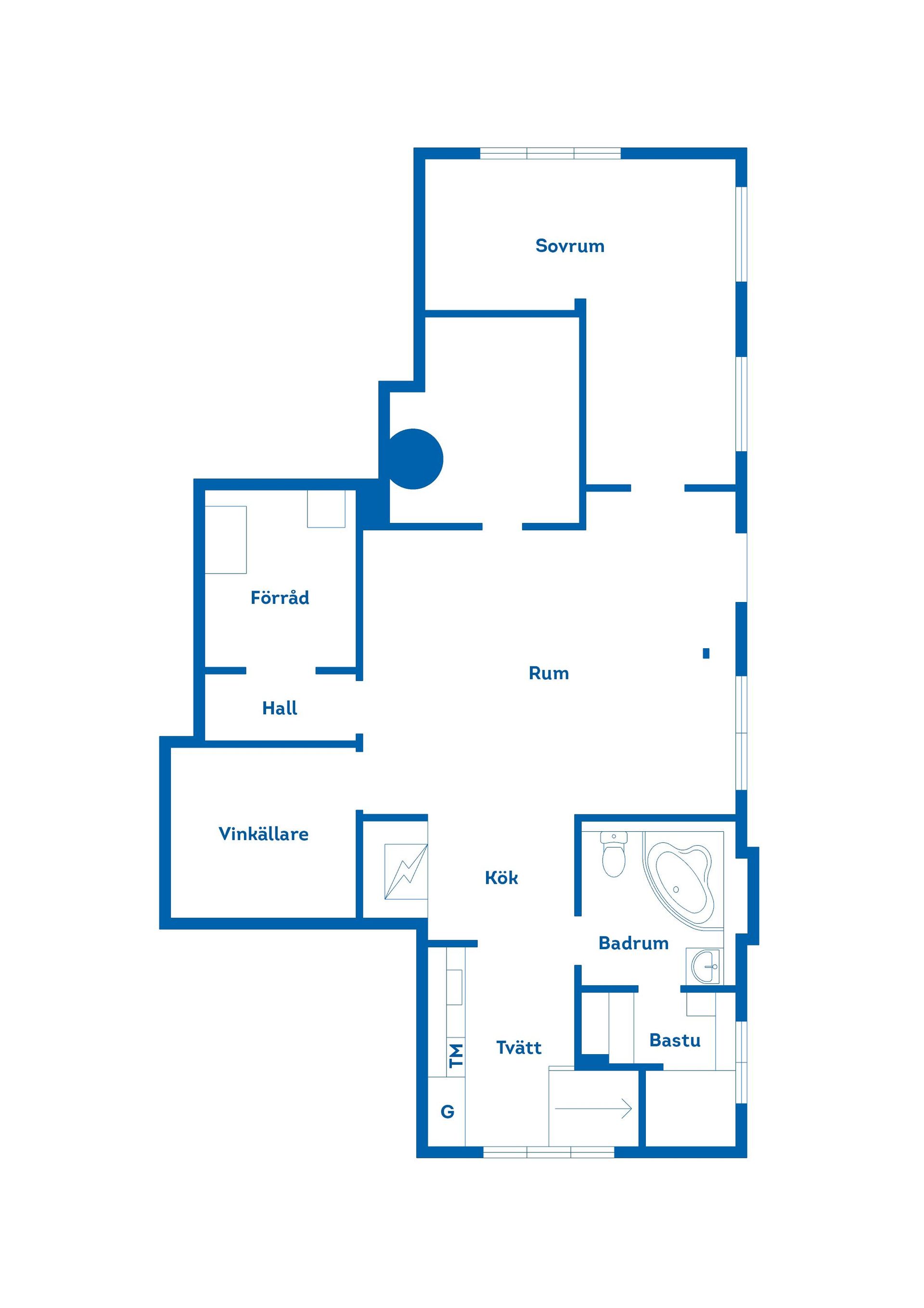 Villa, Gamla Ockelbovägen 13, Bergby, Gävle