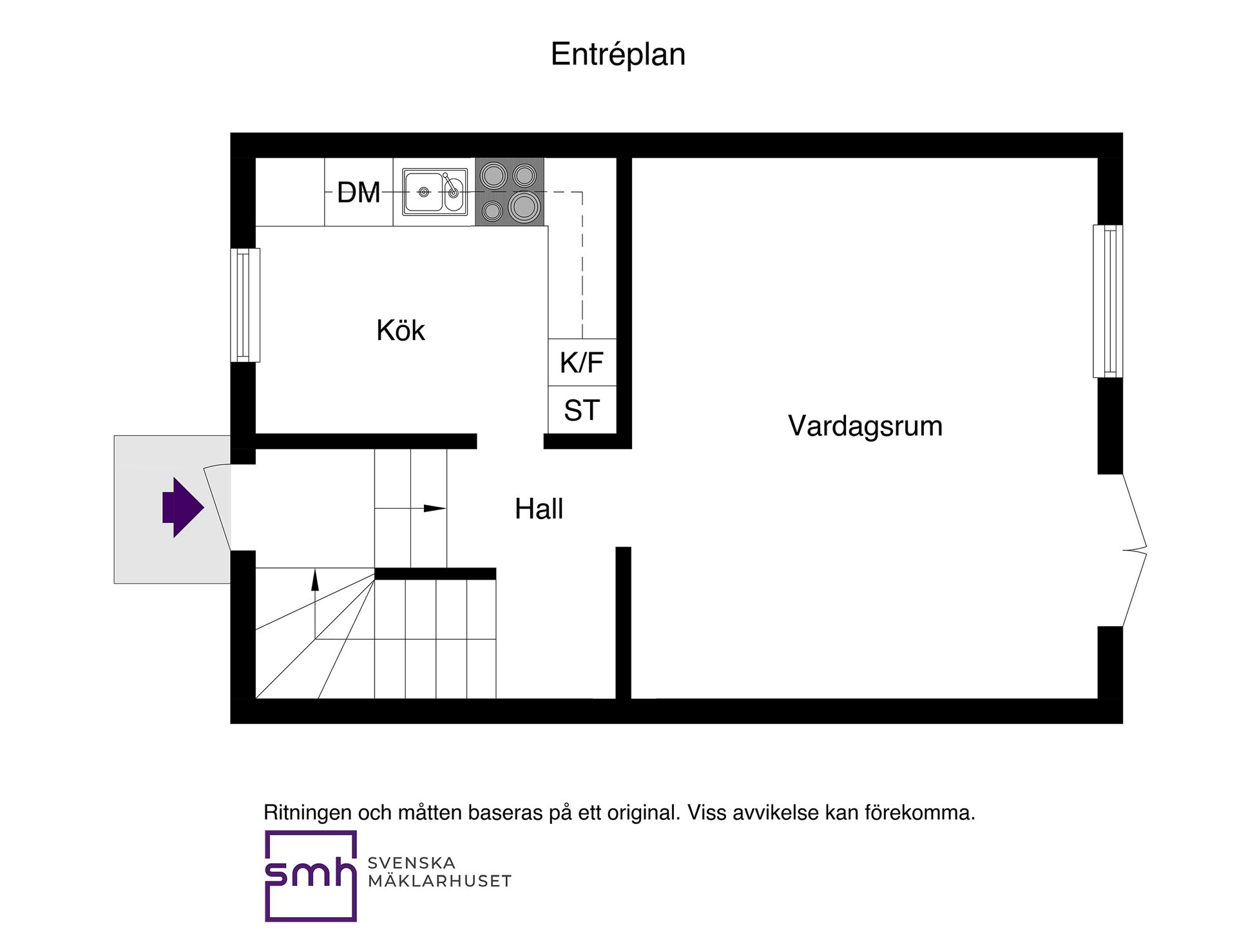 Bostadsrätt, Radhus, Lärkvägen 46, Centrala Vaxholm, Vaxholm