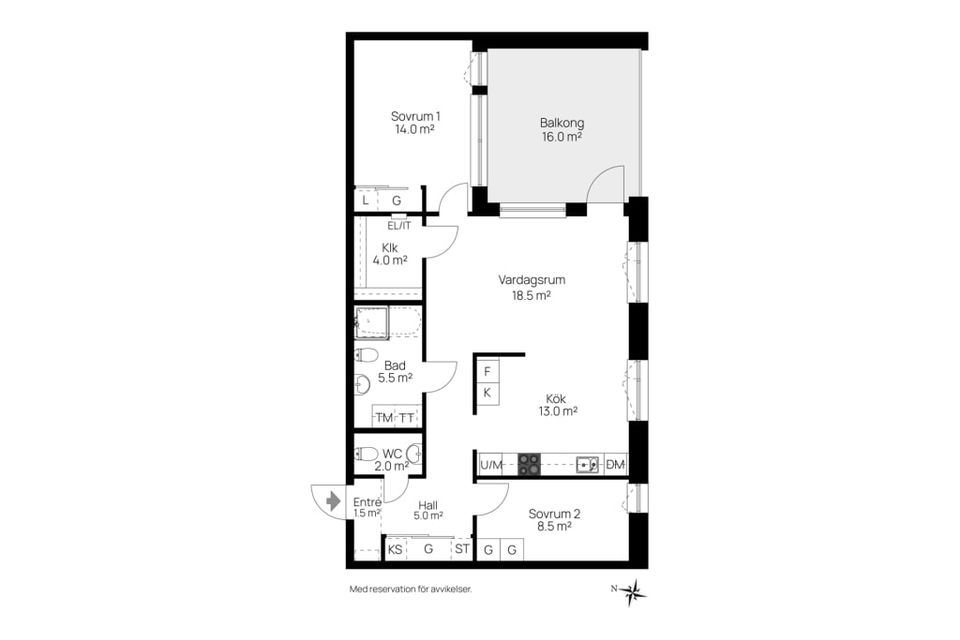 Bostadsrätt, Gasmästargatan 14, Öster, Örebro