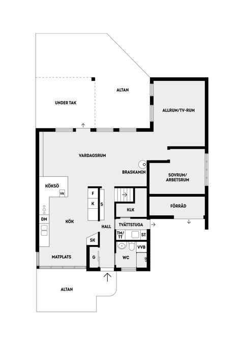 Villa, Radhus, Gyllenstiernas väg 71, Näsbypark, Täby