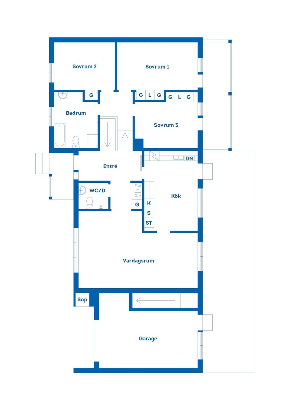 Villa, Vivelvägen 14, Korpadalen, Karlshamn