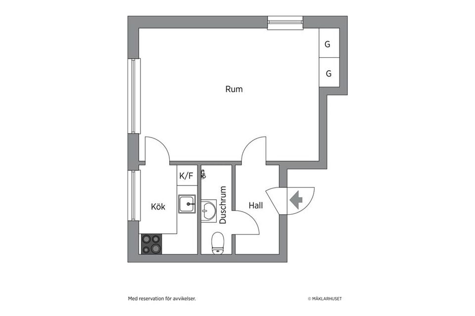 Bostadsrätt, Hovsgränd 1, Härnön, Härnösand