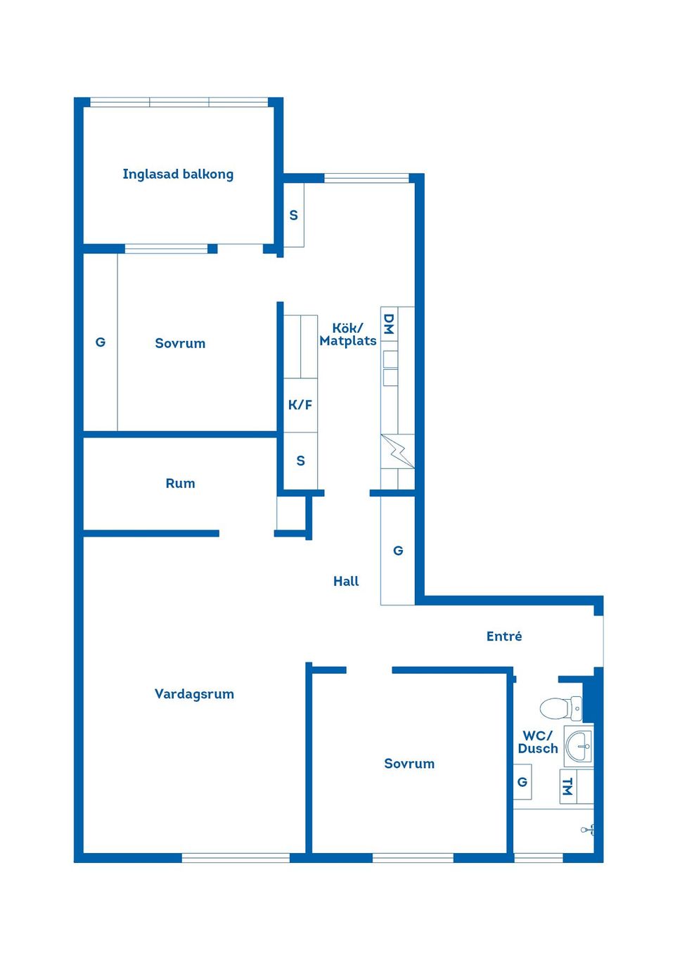 Bostadsrätt, Fridhemsplan 2D, Centrala Mora, Mora