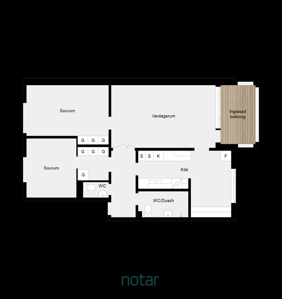 Bostadsrätt, Vattentornet 3C, Skoghall, Hammarö