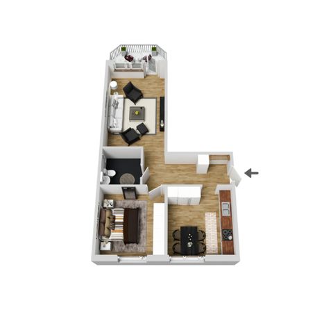 Bostadsrätt, Torggatan 15A, Centrum, Kalix