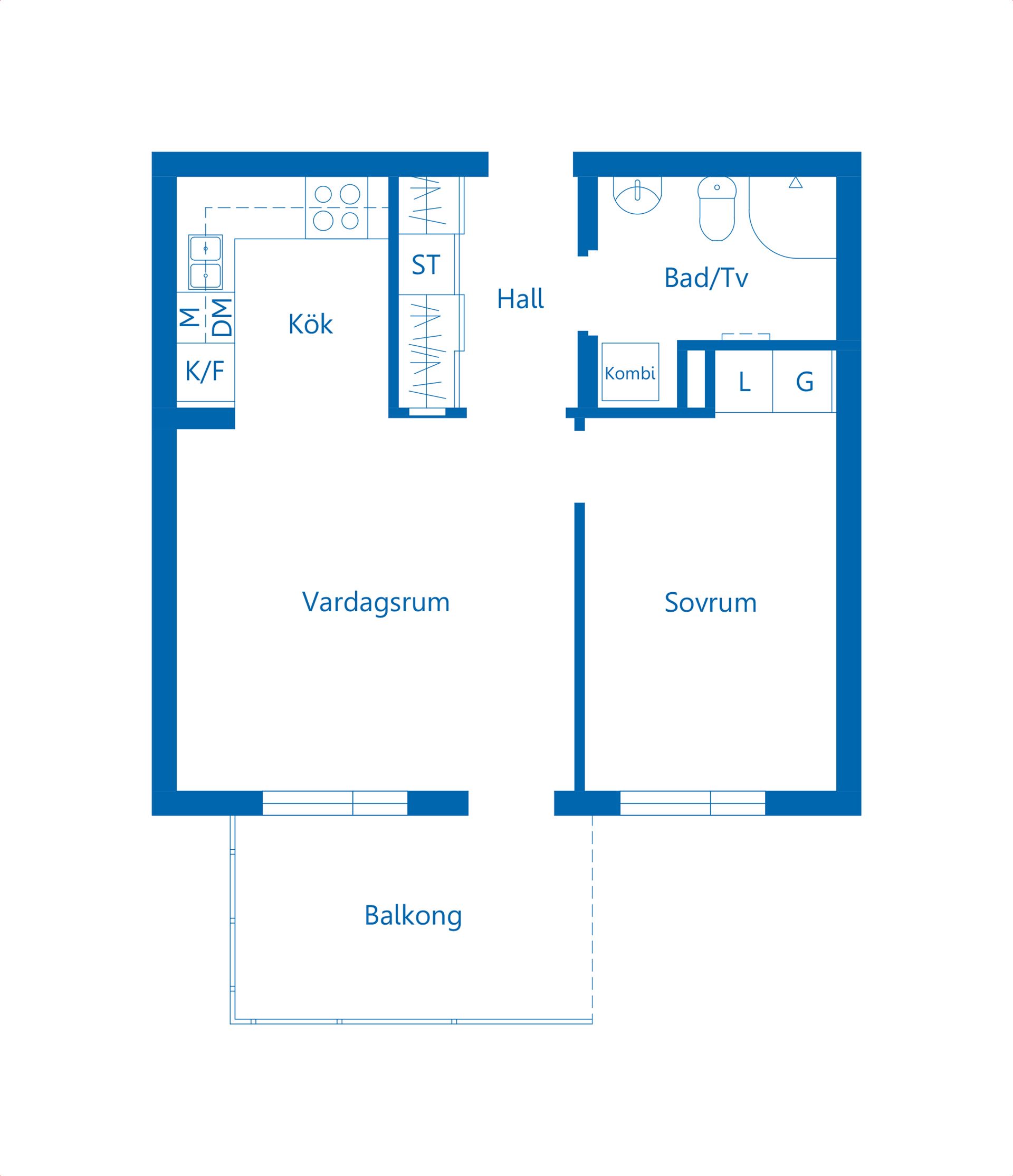 Bostadsrätt, Odengatan 2B, Norrtälje stad - Centralt, Norrtälje