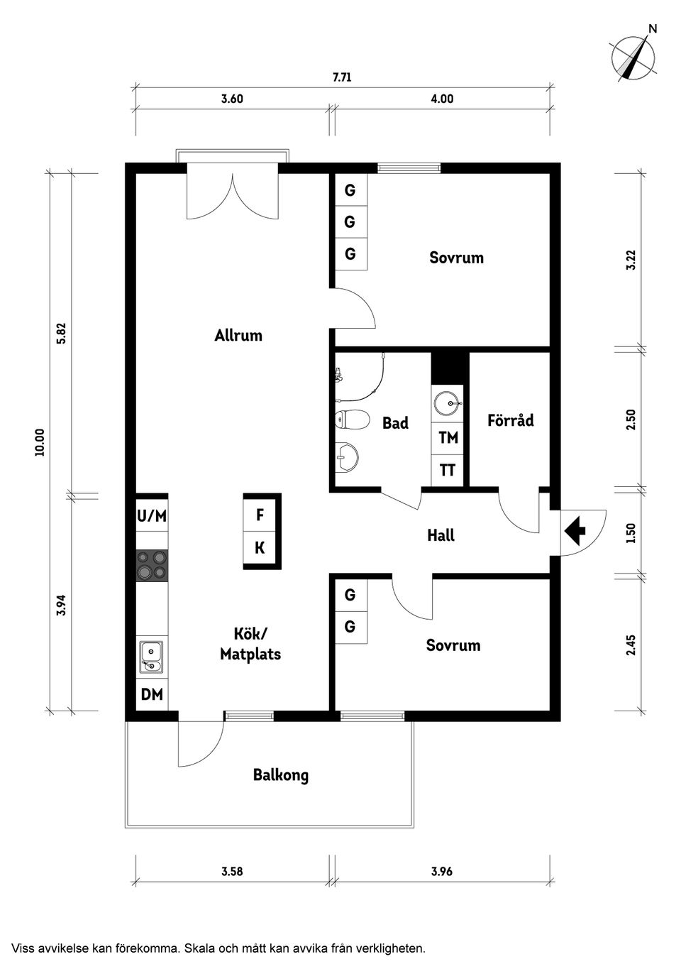 Bostadsrätt, Parkgatan 21, Söderstaden, Kungsbacka