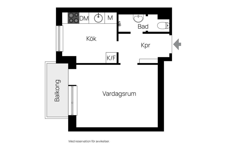 Bostadsrätt, Himmelstalundsvägen 25, Norrköping