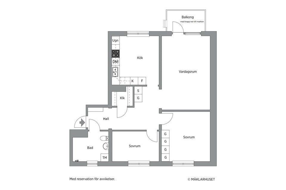 Bostadsrätt, Älvans väg 82, Tomtebo, Umeå