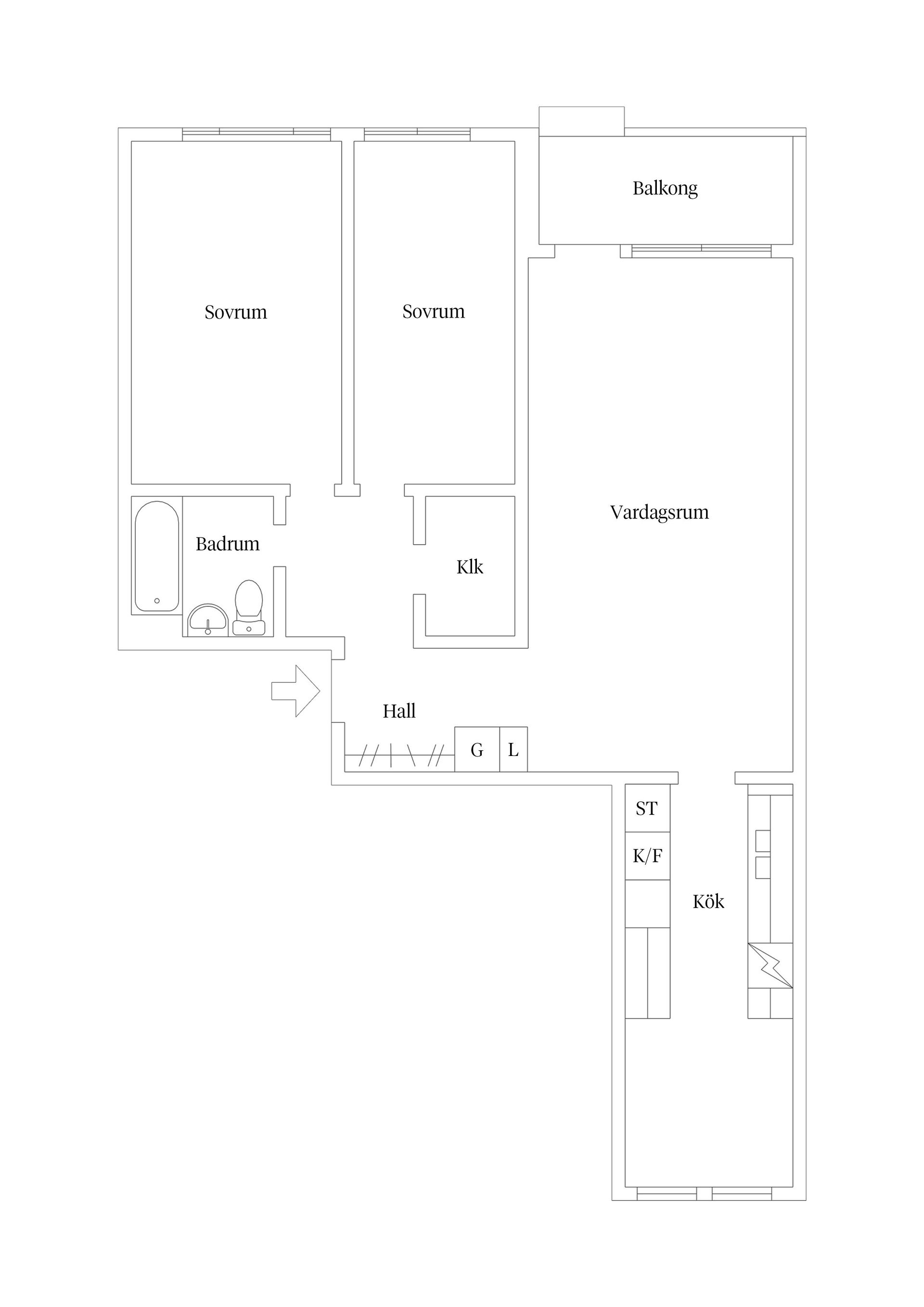 Bostadsrätt, Ritargatan 5, Salabacke, Uppsala