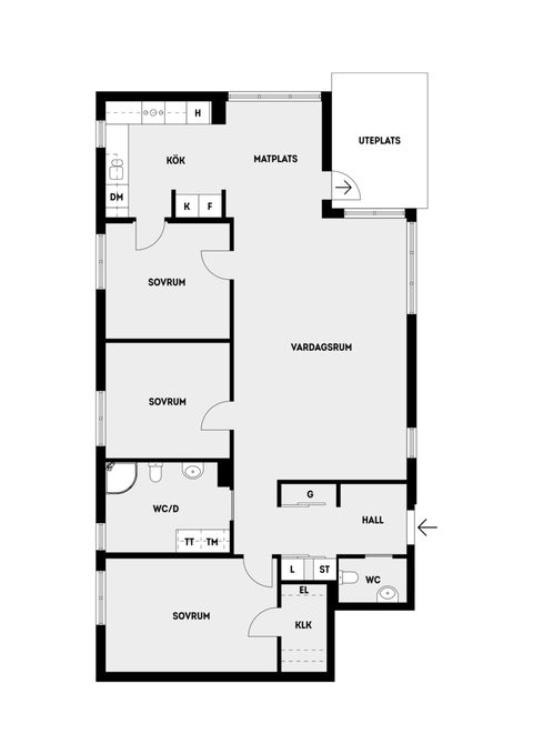Bostadsrätt, Murkelvägen 65, Bällstaberg, Vallentuna