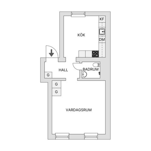 Bostadsrätt, Björngatan 18A, Torpa, Jönköping
