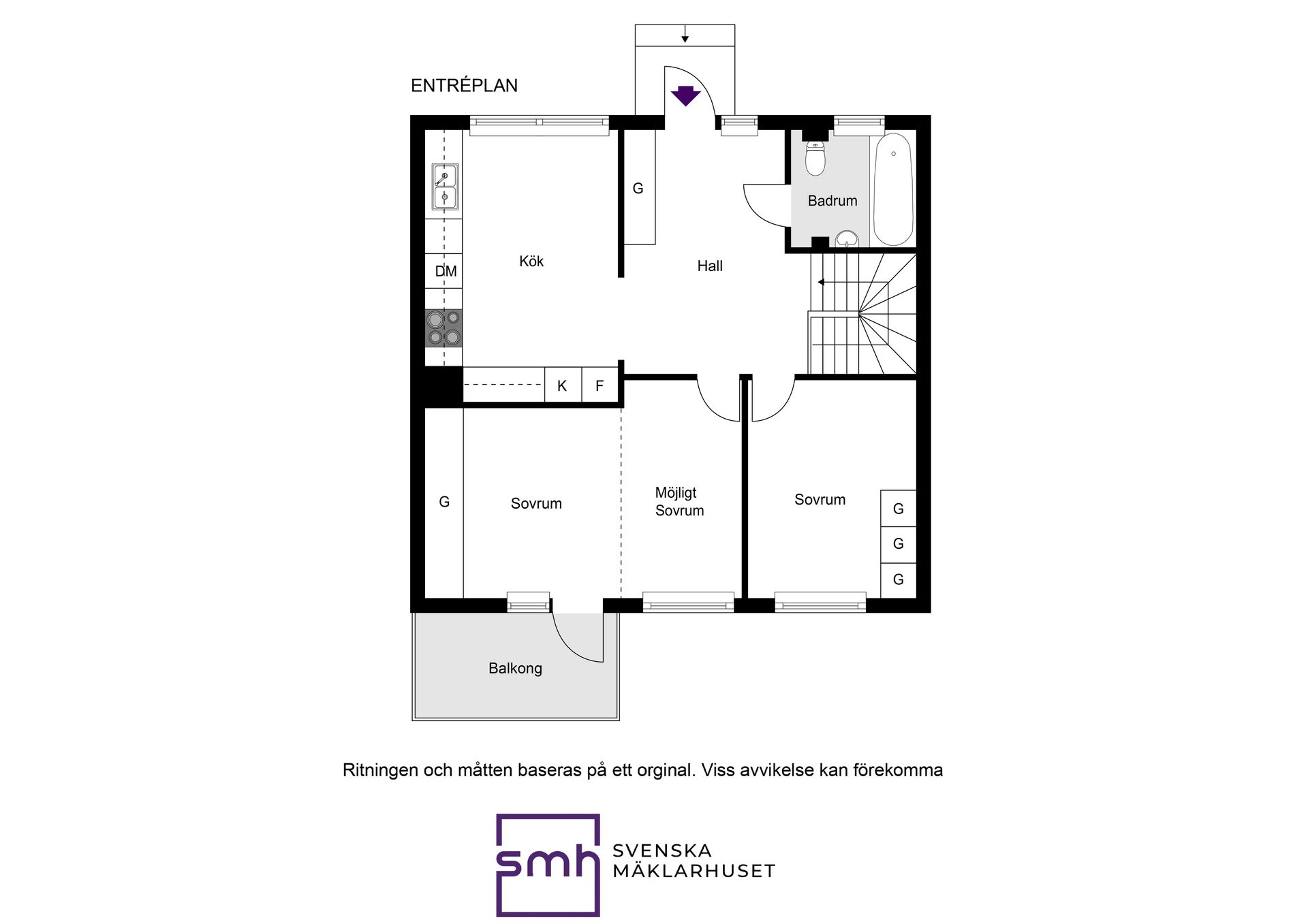 Villa, Radhus, Sunnemobacken 44, Farsta, Stockholm