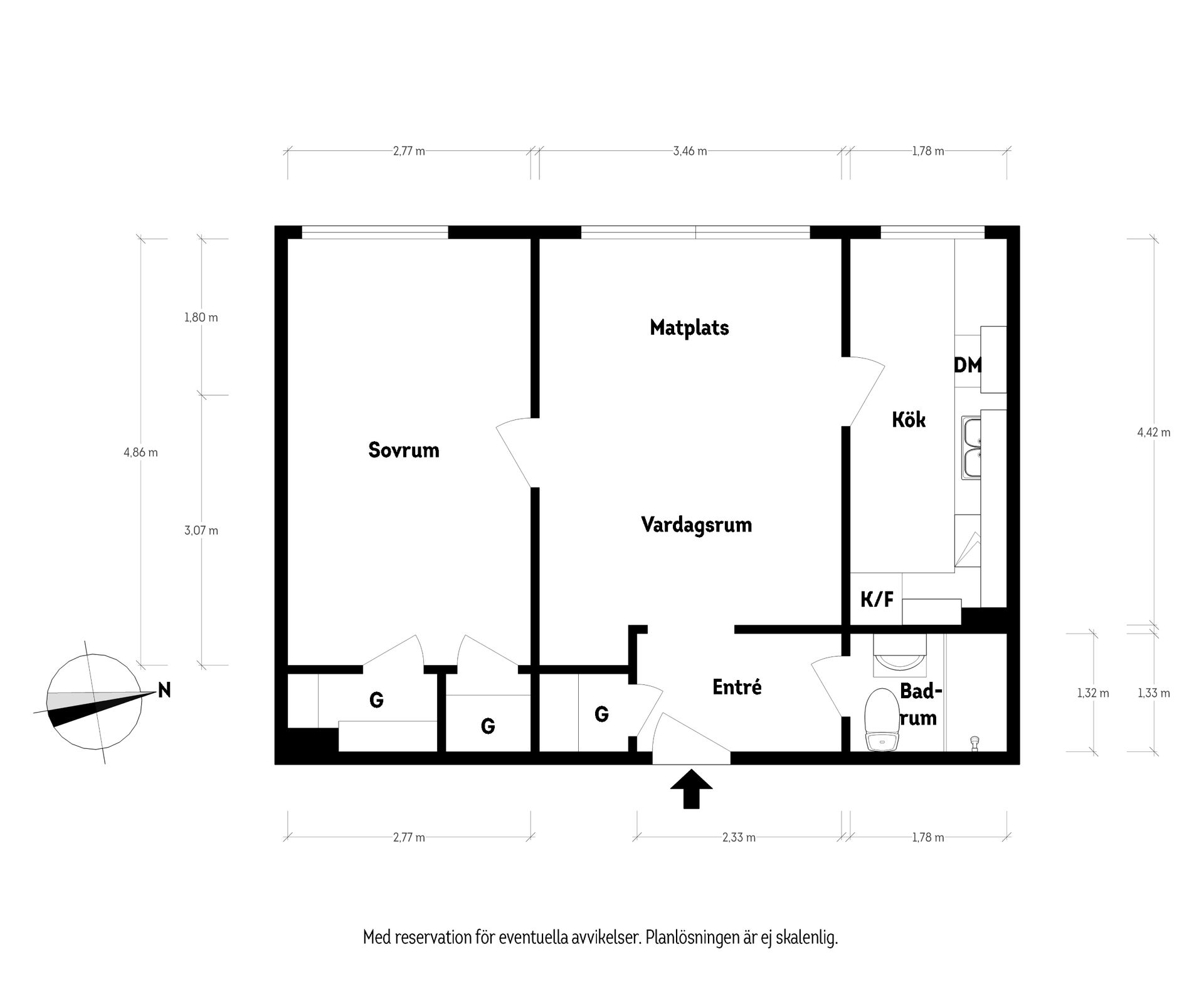 Bostadsrätt, Eklandagatan 67D, Johanneberg, Göteborg