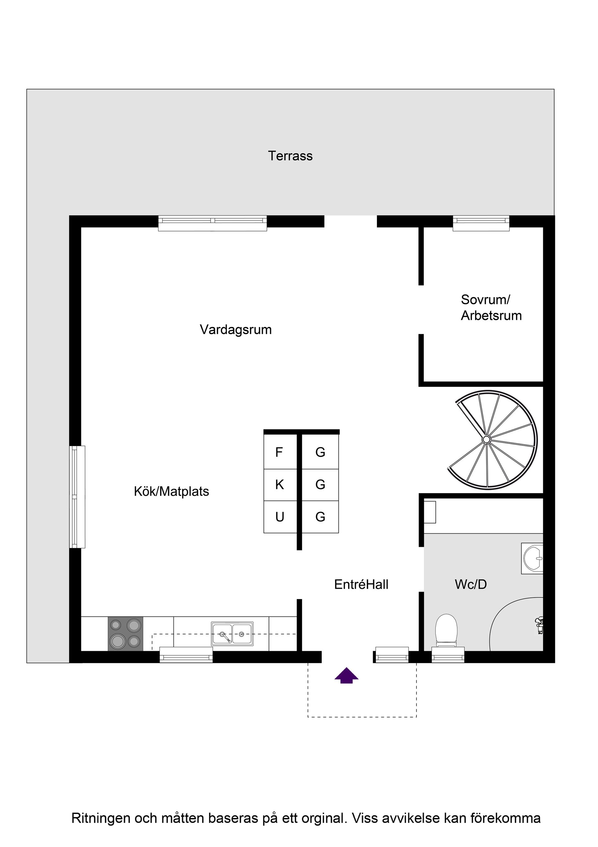 Bostadsrätt, Radhus, Sågtorpsvägen 46A, Näsby Park, Täby