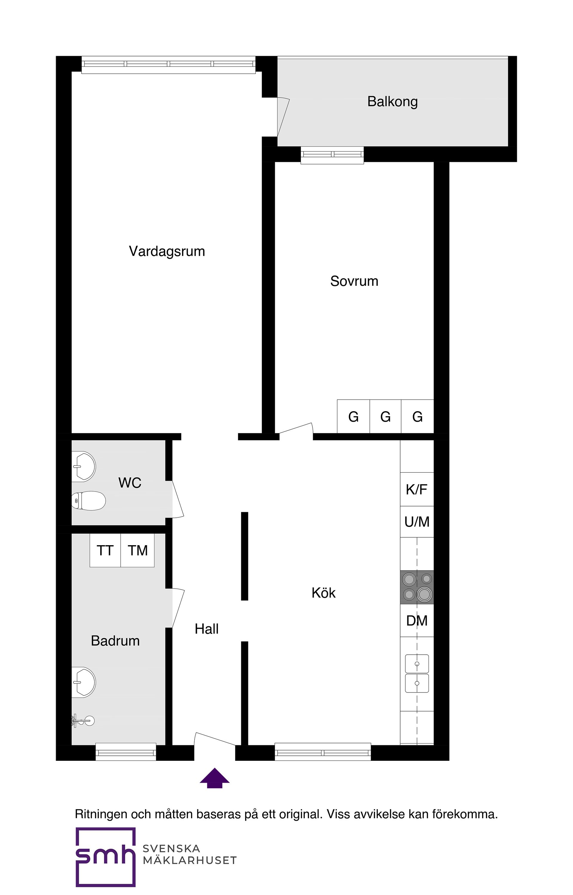 Bostadsrätt, Våxtorpsgränd 6, Östberga, Stockholm