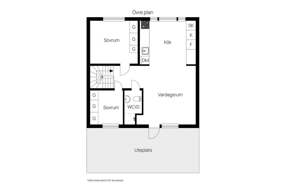 Radhus, Kärrvägen 30, Sigtuna - Hällsbo, Sigtuna