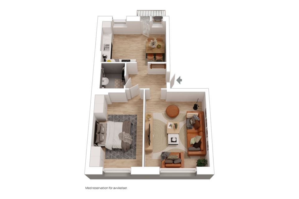 Bostadsrätt, Lövstagatan 46B, Centralt / Väster, Örebro