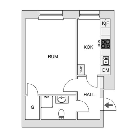 Bostadsrätt, Wollmar Yxkullsgatan 48D, Södermalm - Mariatorget, Stockholm