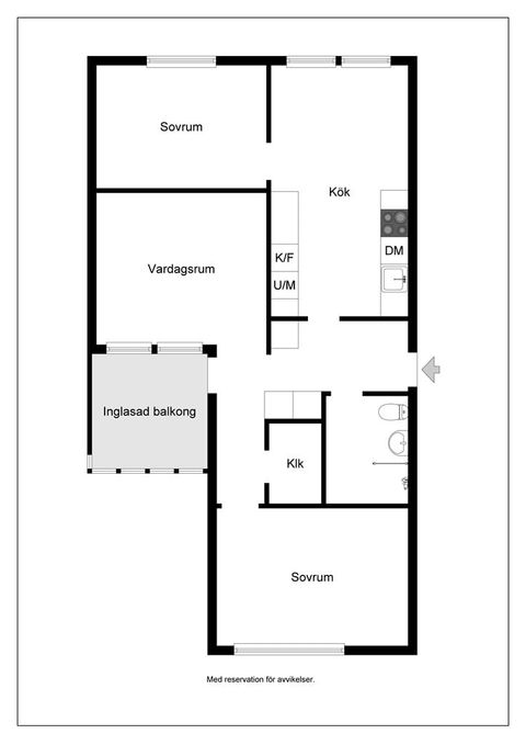 Bostadsrätt, Skarpskyttevägen 8D, Norra Fäladen, Lund