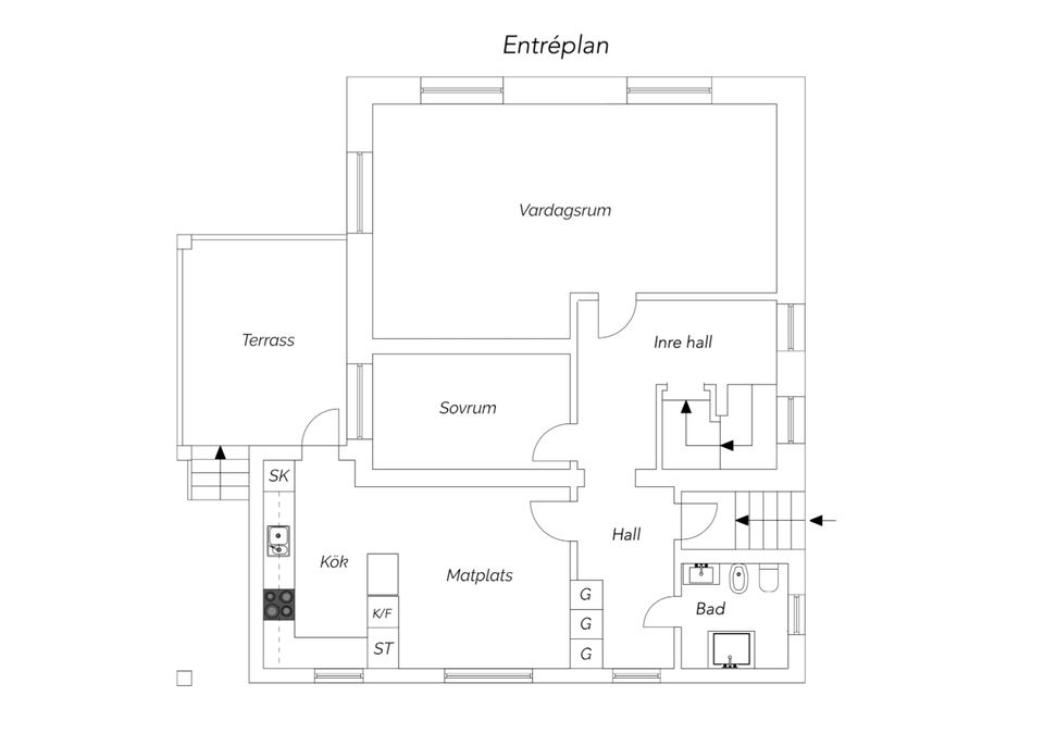 Villa, Hallstorpsvägen 53, Husie, Malmö