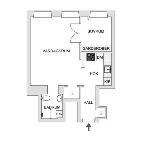 Bostadsrätt, Åsögatan 190, Södermalm - SoFo, Stockholm