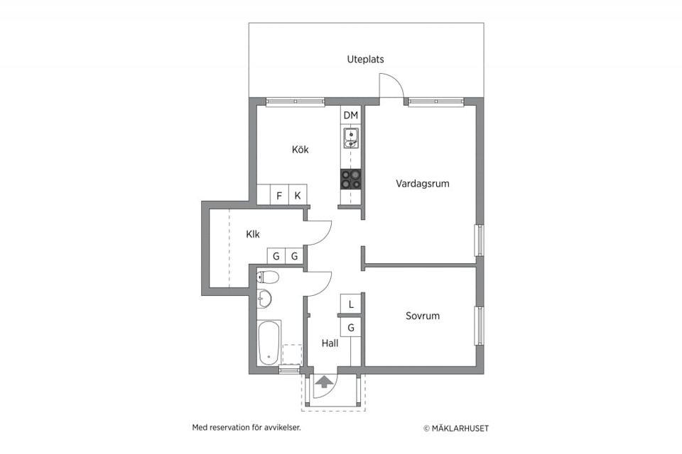 Bostadsrätt, Bergslagsresan 63, Sävja, Uppsala