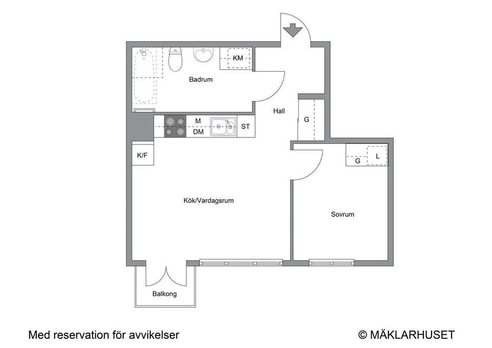 Bostadsrätt, Charlottenburgsvägen 15, Solna