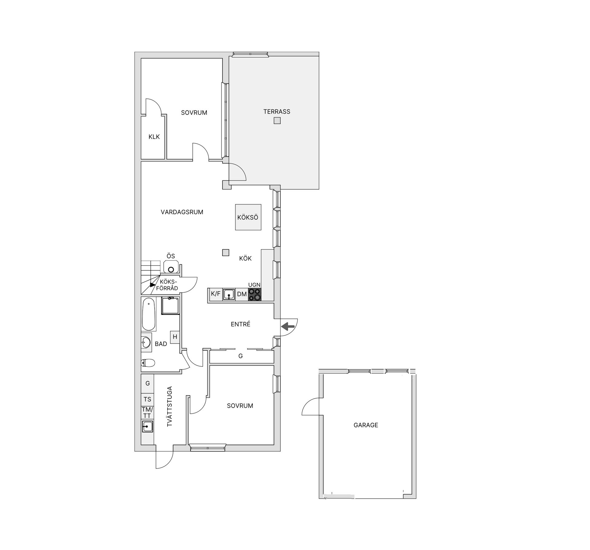 Villa, Radhus, Bladspinnaregatan 29, Bunkeflostrand, Malmö