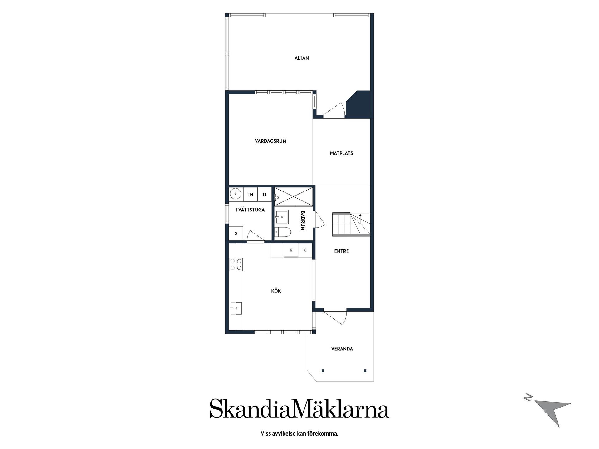 Radhus, Stenvägen 19A, Slottsbrinken, Strängnäs
