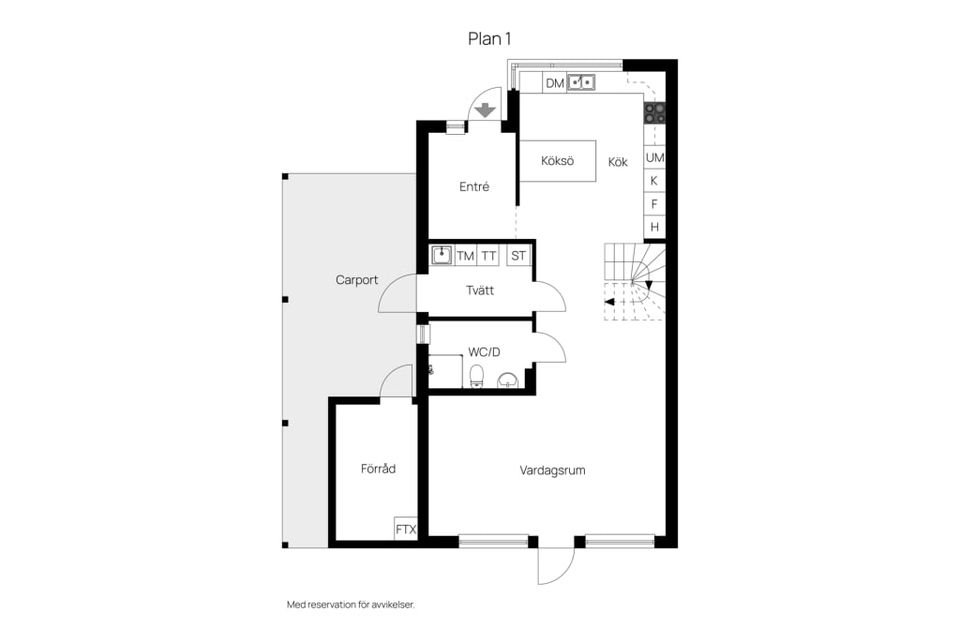 Radhus, Glansvägen 15, Söndrum - Ranagård, Halmstad