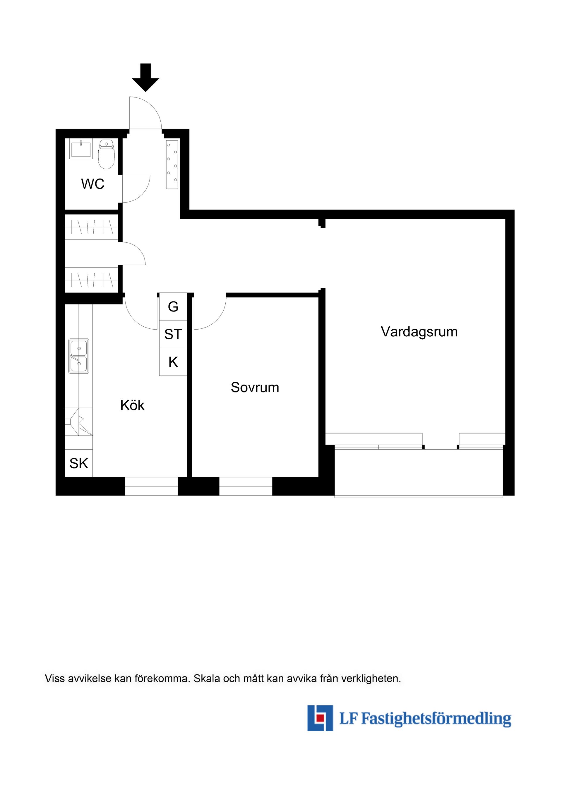 Bostadsrätt, Sveagatan 64A, Limhamn, Malmö