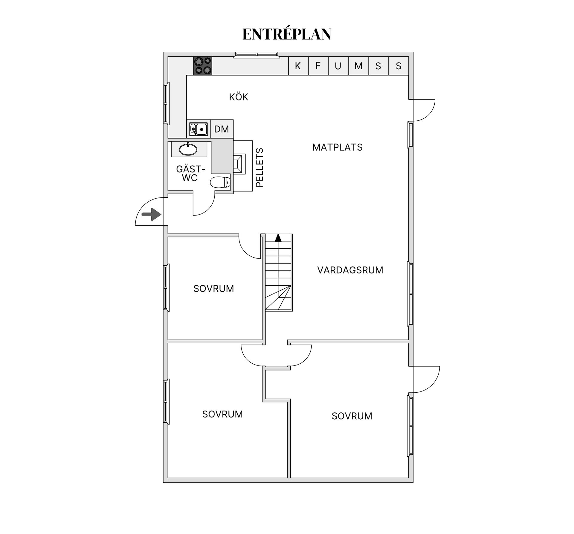 Villa, Smålandsgatan 4, Hylte