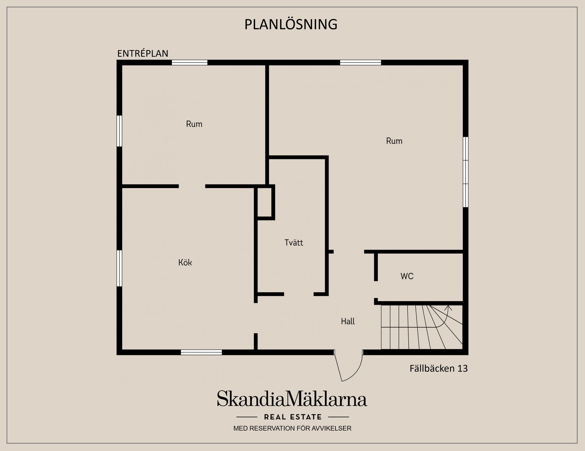 Villa, Fällbäcken 13, Skellefteå