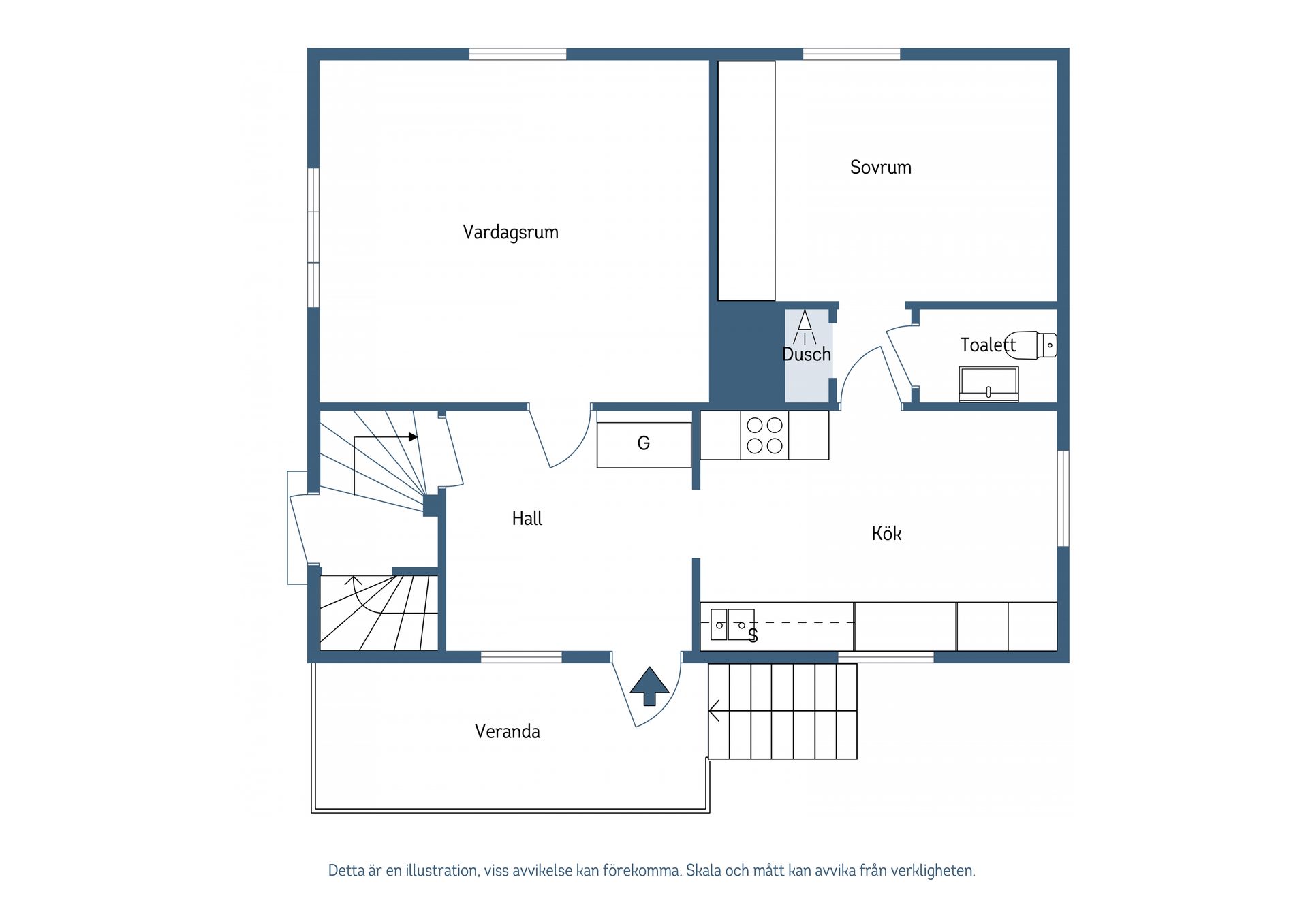 Villa, Frejgatan 12, Tierp