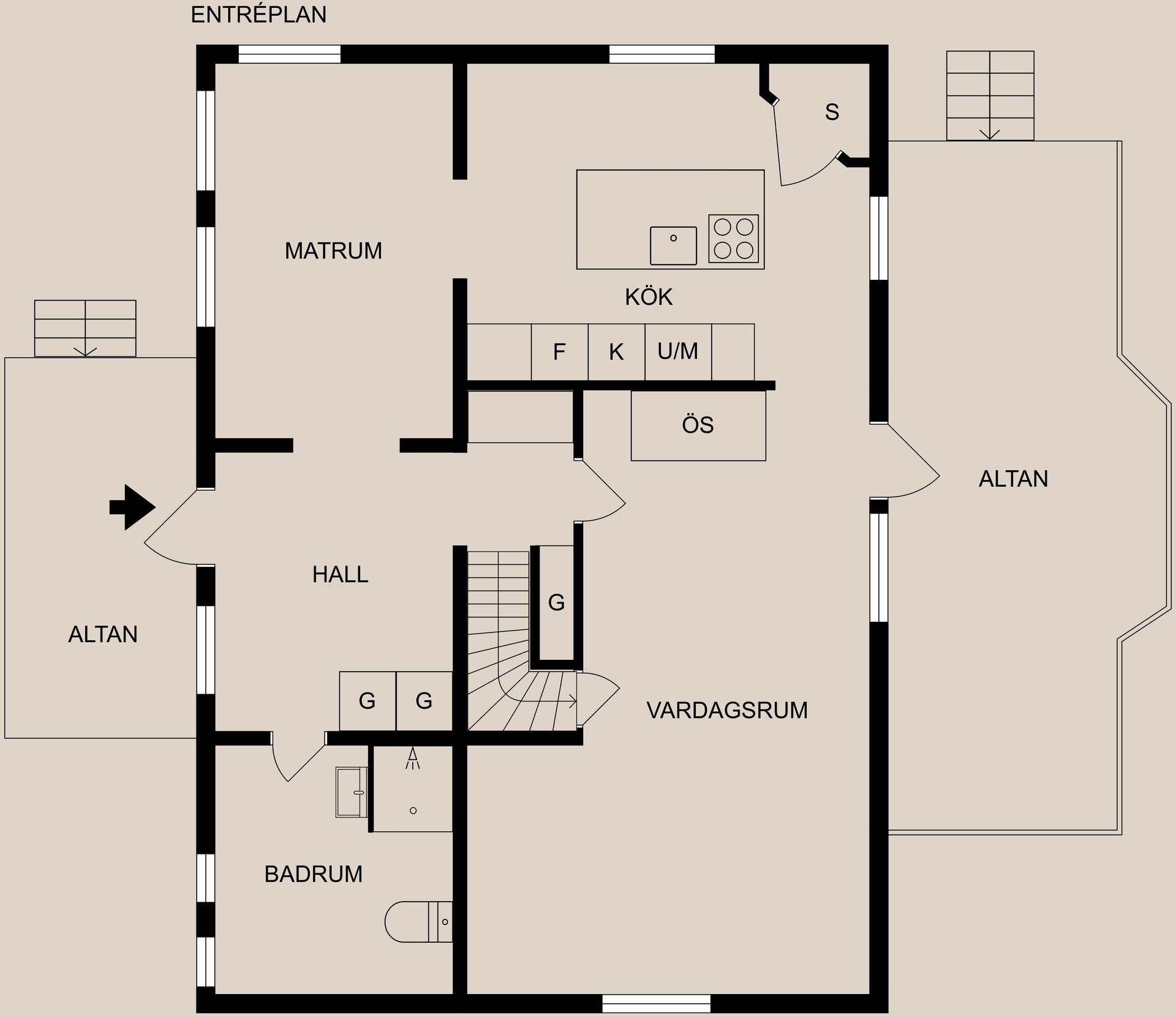Villa, Vrinnevi Källtorp 2, Karstorp, Norrköping