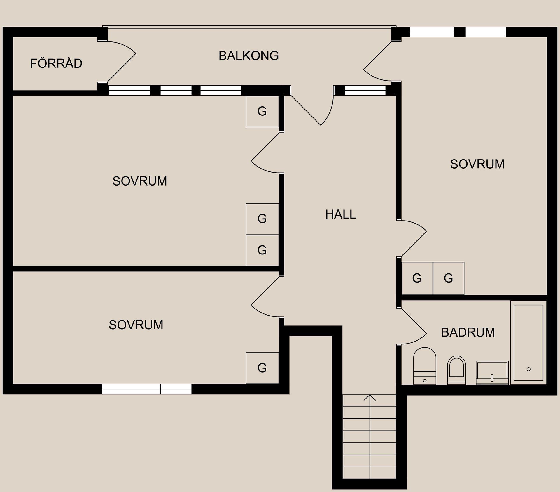 Radhus, Hjortvägen 1, Hårstorp, Finspång