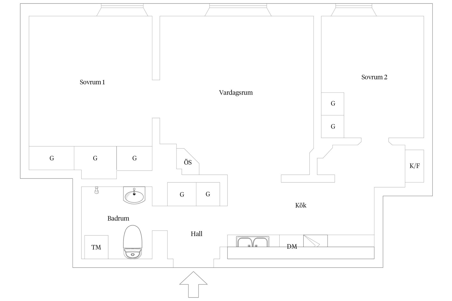 Bostadsrätt, Norr Mälarstrand 52, Kungsholmen - Norr Mälarstrand, Stockholm