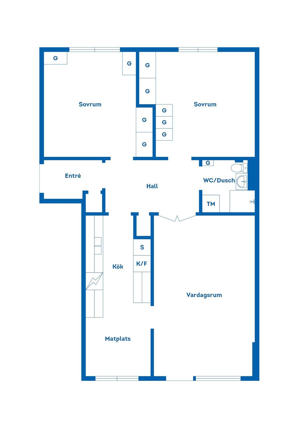 Bostadsrätt, Göingegatan 9C, Osby - Centralt, Osby