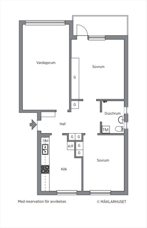 Bostadsrätt, Lägergatan 17, Gådeåstaden, Härnösand