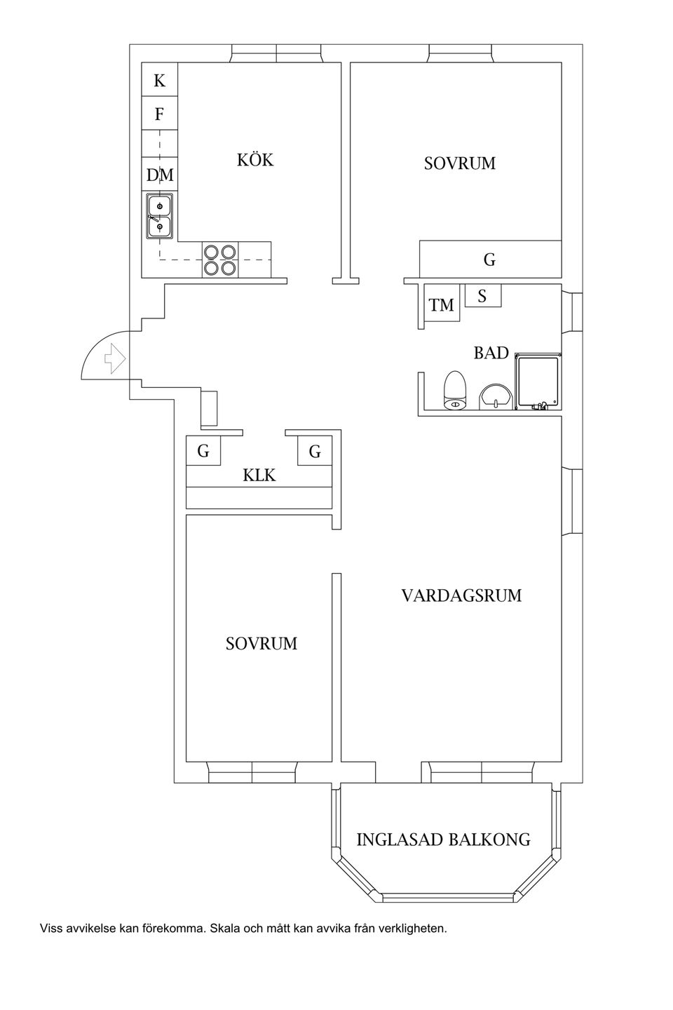 Bostadsrätt, Sandviksgatan 77A, Centrum, Luleå