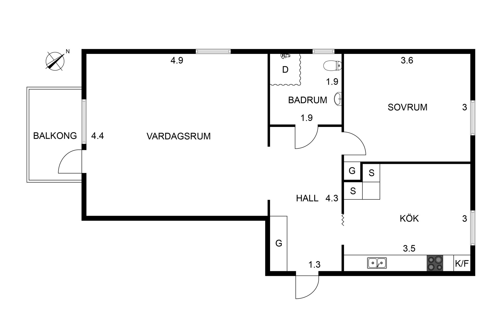 Bostadsrätt, Tessingatan 2A, Stavre, Trollhättan