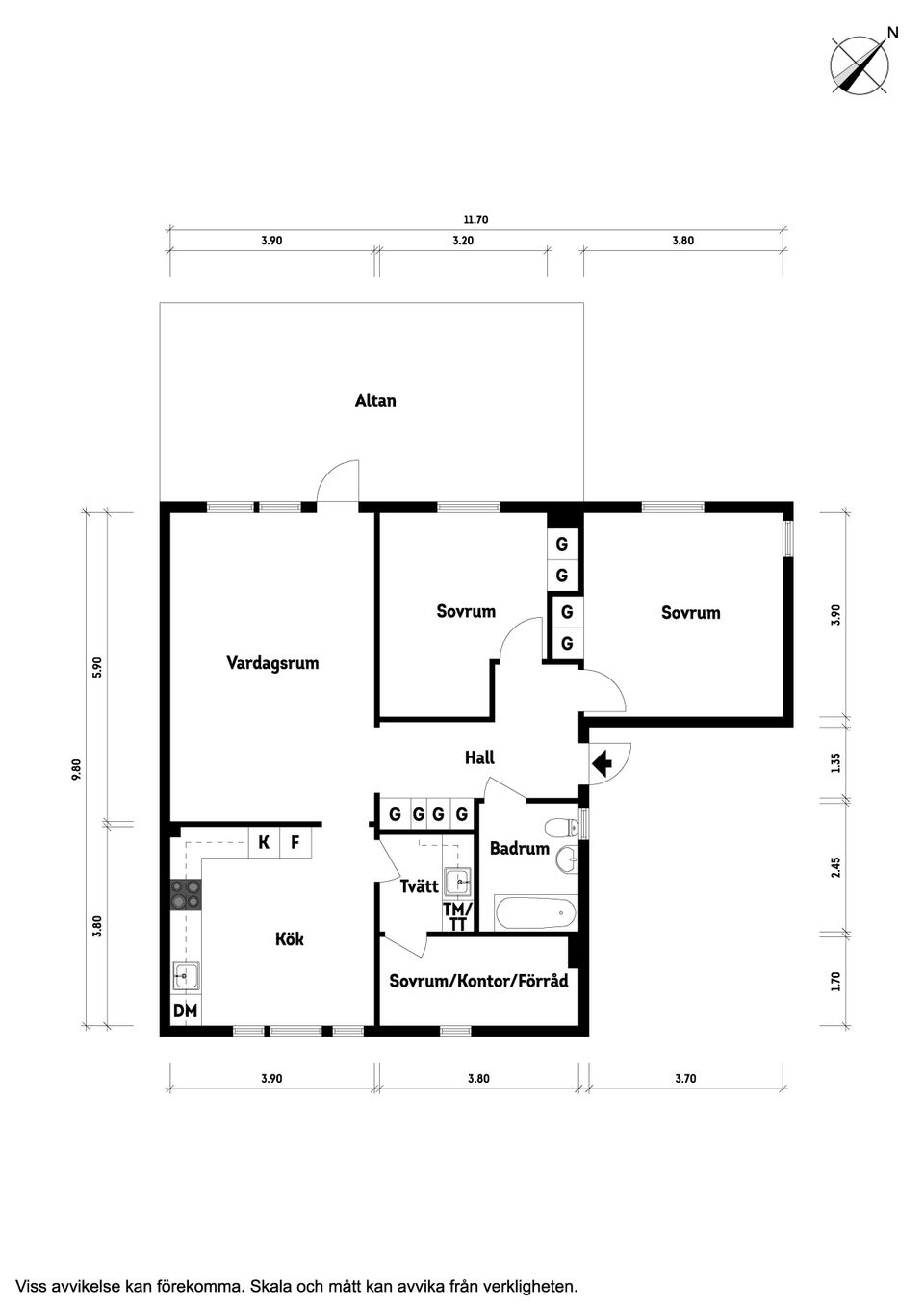 Bostadsrätt, Motionsvägen 36, Vallda, Kungsbacka