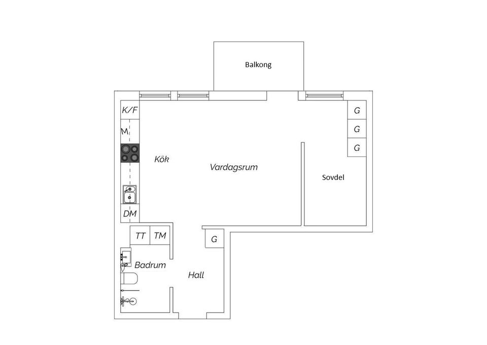 Bostadsrätt, Sjödalsvägen 15, Centrala Huddinge, Huddinge