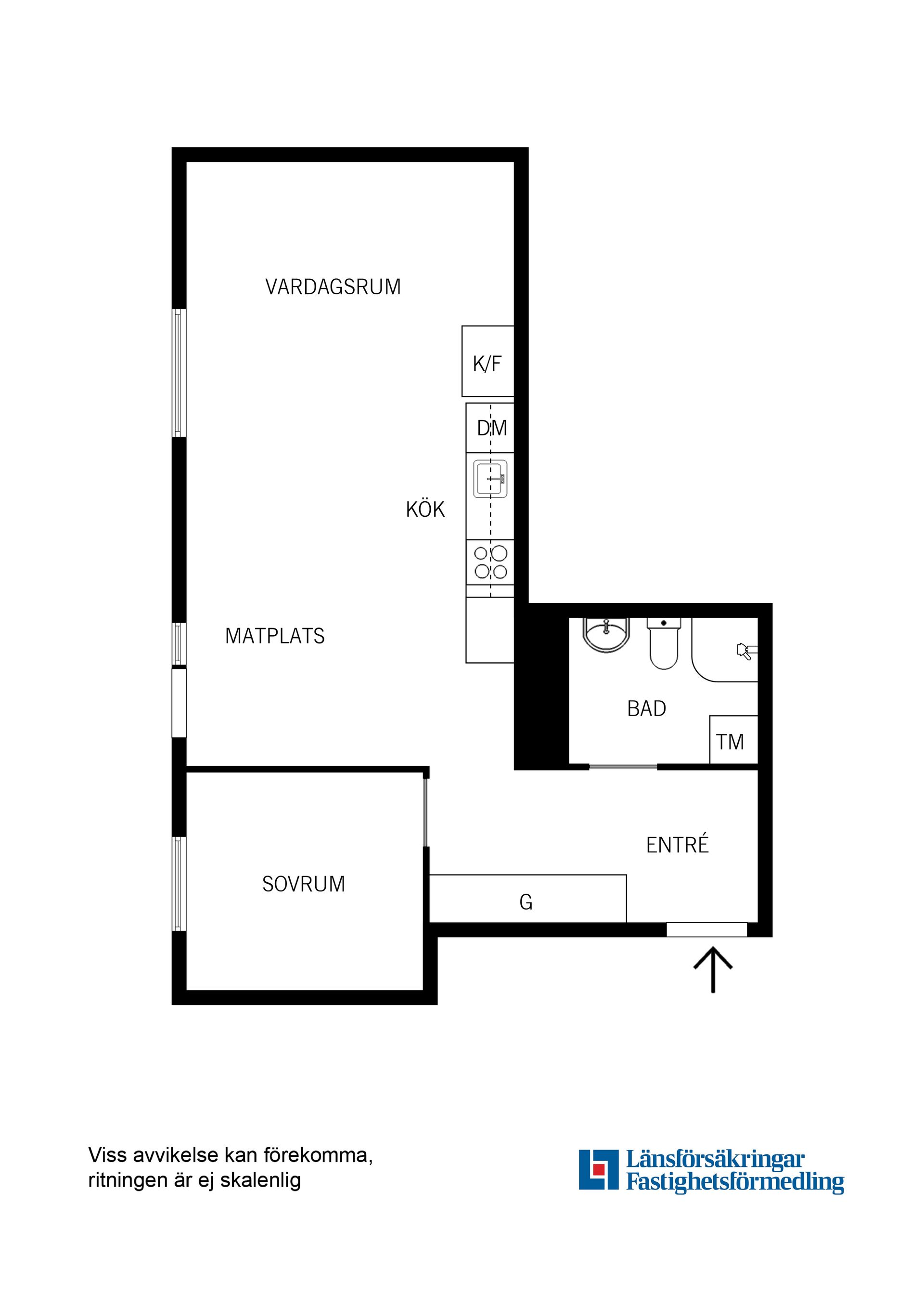 Bostadsrätt, Ekholmsvägen 305, Skärholmen, Stockholm