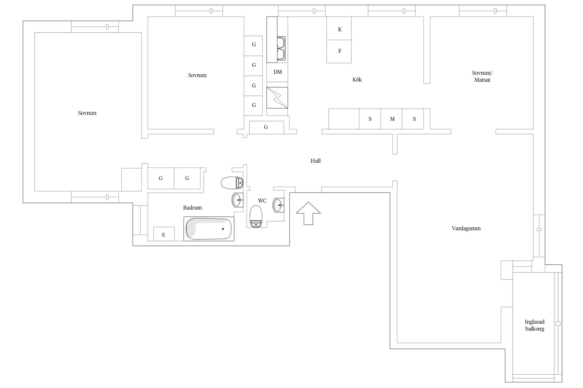 Bostadsrätt, Övre Hallegatan 48, Centrala Hisingen, Göteborg